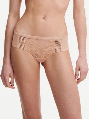 Beige Chantelle Impulse Women Hipster Panty | JIK4071QA