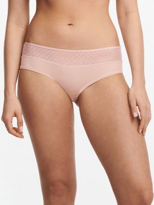 Beige Rose Chantelle Norah Chic Women Hipster Panty | EIH2251BX