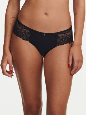 Black Chantelle Orangerie Dream Women Hipster Panty | EPN9973UH