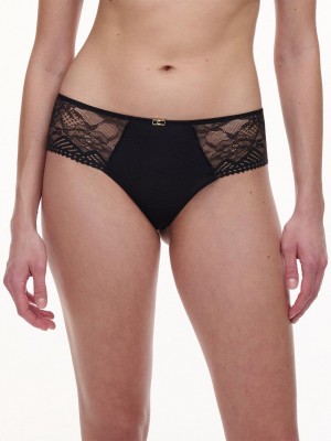 Black Chantelle Origins Lace Women Hipster Panty | TPS1661JV