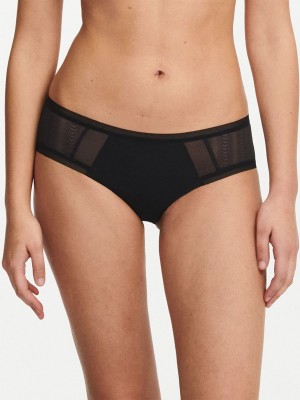 Black Chantelle Romane Women Hipster Panty | XHN6586VL