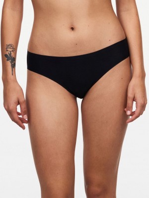 Black Chantelle SoftStretch Women Bikini Panty | RMX1026JT