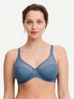 Blue Chantelle Norah Chic Underwire Women Bras | AEF5325UE