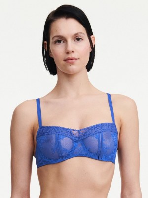 Blue Chantelle Olivia Demi Women Bras | GLO1877FK