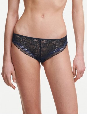 Blue Chantelle Pila Women Thong Panty | APE5649AH