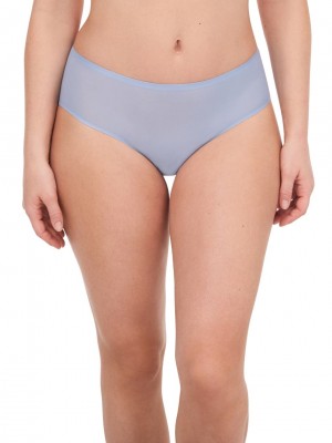 Blue Chantelle SoftStretch Women Hipster Panty | JOT3622AW