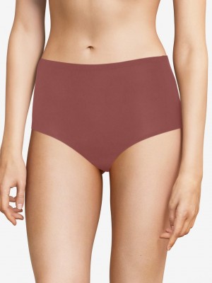 Brown Chantelle SoftStretch Women Briefs | UBN9571SV