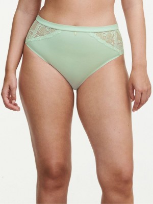 Green Chantelle Orangerie Dream High Waist Women Briefs | NOR4880DH