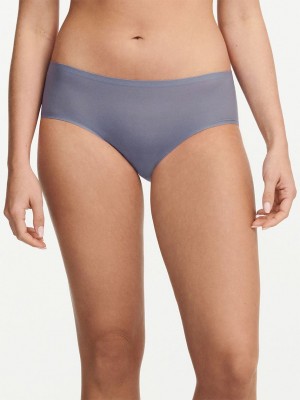 Grey Chantelle SoftStretch Women Hipster Panty | RIX7177XY