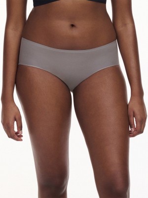 Grey Chantelle SoftStretch Women Hipster Panty | KZR2334WT