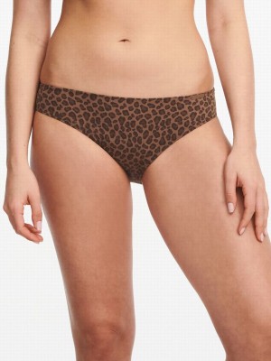 Leopard Chantelle Essential Leakproof Women Bikini Bottoms | ZOZ6829HN