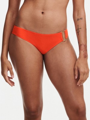 Light Orange Chantelle Glow Swim Women Bikini Bottoms | EME8295AT