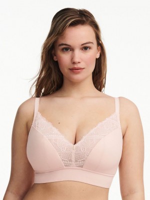 Pink Chantelle Orangerie Dream Wireless Women Bras | AWI2460ED