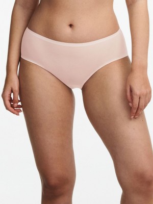 Pink Chantelle SoftStretch Women Hipster Panty | IQK1770OY