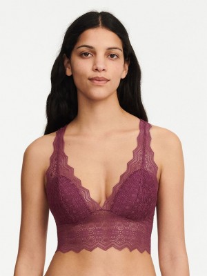 Purple Chantelle Georgia Women Bralettes | KLP7729QQ