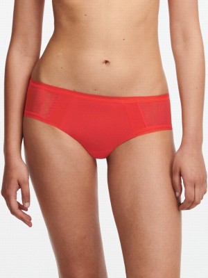 Red Chantelle Romane Women Hipster Panty | WBO2768QW