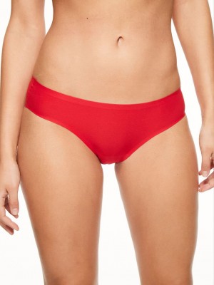 Red Chantelle SoftStretch Women Bikini Panty | FPQ2554PS