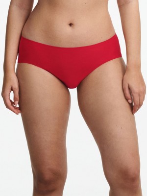 Red Chantelle SoftStretch Women Hipster Panty | PRR789KC