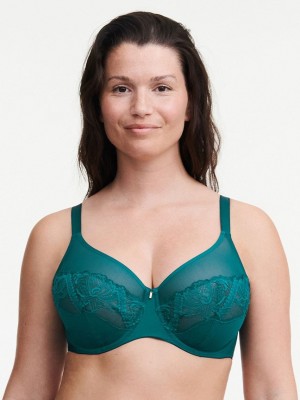 Turquoise Chantelle Orangerie Dream Full Coverage Underwire Women Bras | TMR957JZ