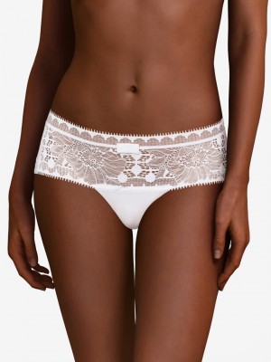 White Chantelle Day to Night Women Hipster Panty | ZMV731JA