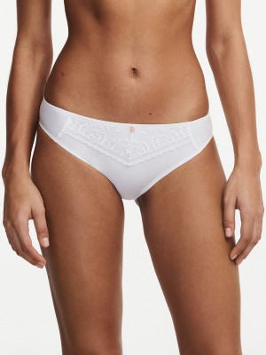 White Chantelle Every Curve Women Bikini Bottoms | PHU3179XA