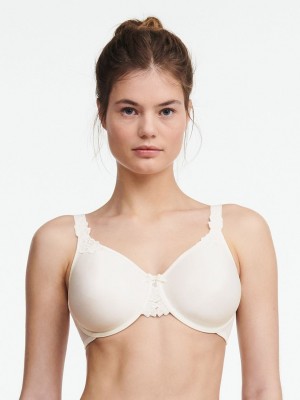 White Chantelle Hedona Seamless Minimizer Women Unlined Bra | QOA5263KS