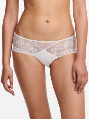 White Chantelle Maddie Women Hipster Panty | XKM829WR