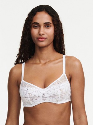 White Chantelle Sofie Lace Underwire Women Bras | MLA7230VA