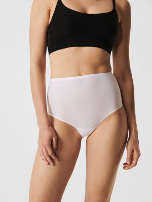 White Chantelle SoftStretch Women Briefs | ATF3626HO