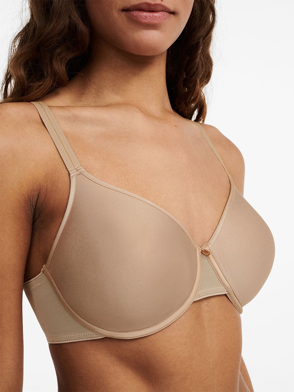 Beige Brown Chantelle C Essential Full Coverage Smooth Women Bras | DSX7100SD