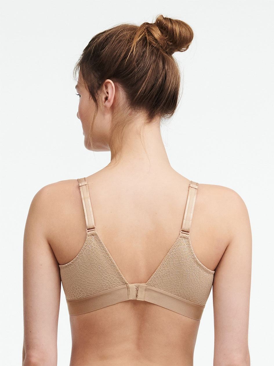 Beige Brown Chantelle C Magnifique Full Bust Wirefree Women Bras | HFW2751XX