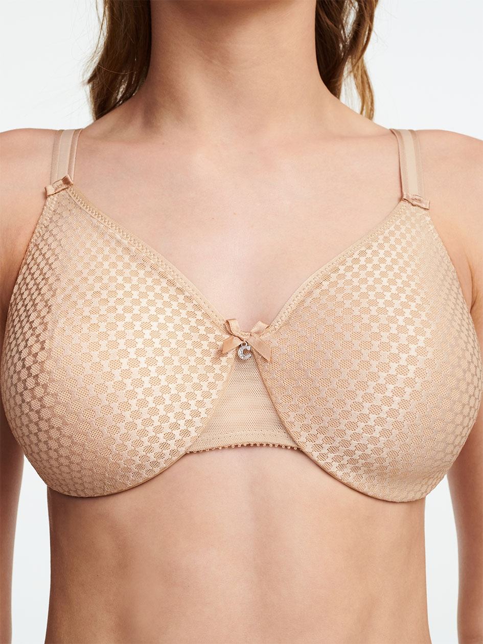 Beige Brown Chantelle C Magnifique Nouveau Seamless Minimizer Women Unlined Bra | NLT7060YM