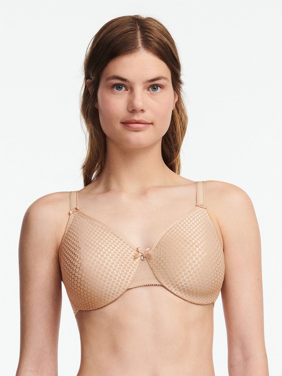 Beige Brown Chantelle C Magnifique Nouveau Seamless Minimizer Women Unlined Bra | NLT7060YM