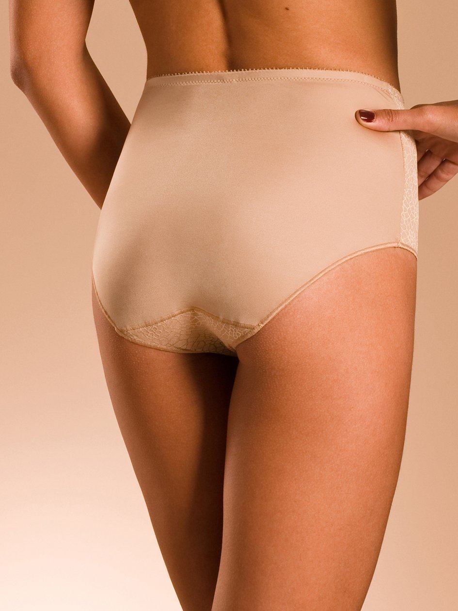 Beige Brown Chantelle C Magnifique Smoothing Full Women Briefs | RRL429GK