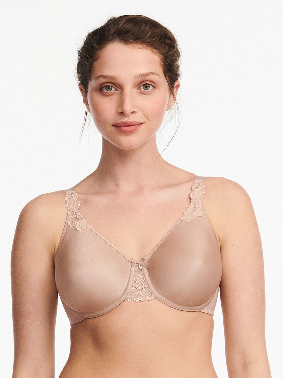 Beige Brown Chantelle Hedona Seamless Minimizer Women Unlined Bra | EPE2571TK