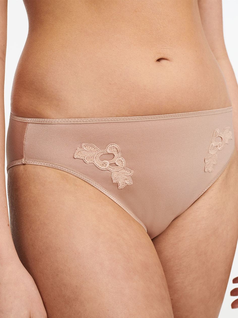 Beige Brown Chantelle Hedona Women Bikini Bottoms | ZBX6139HK