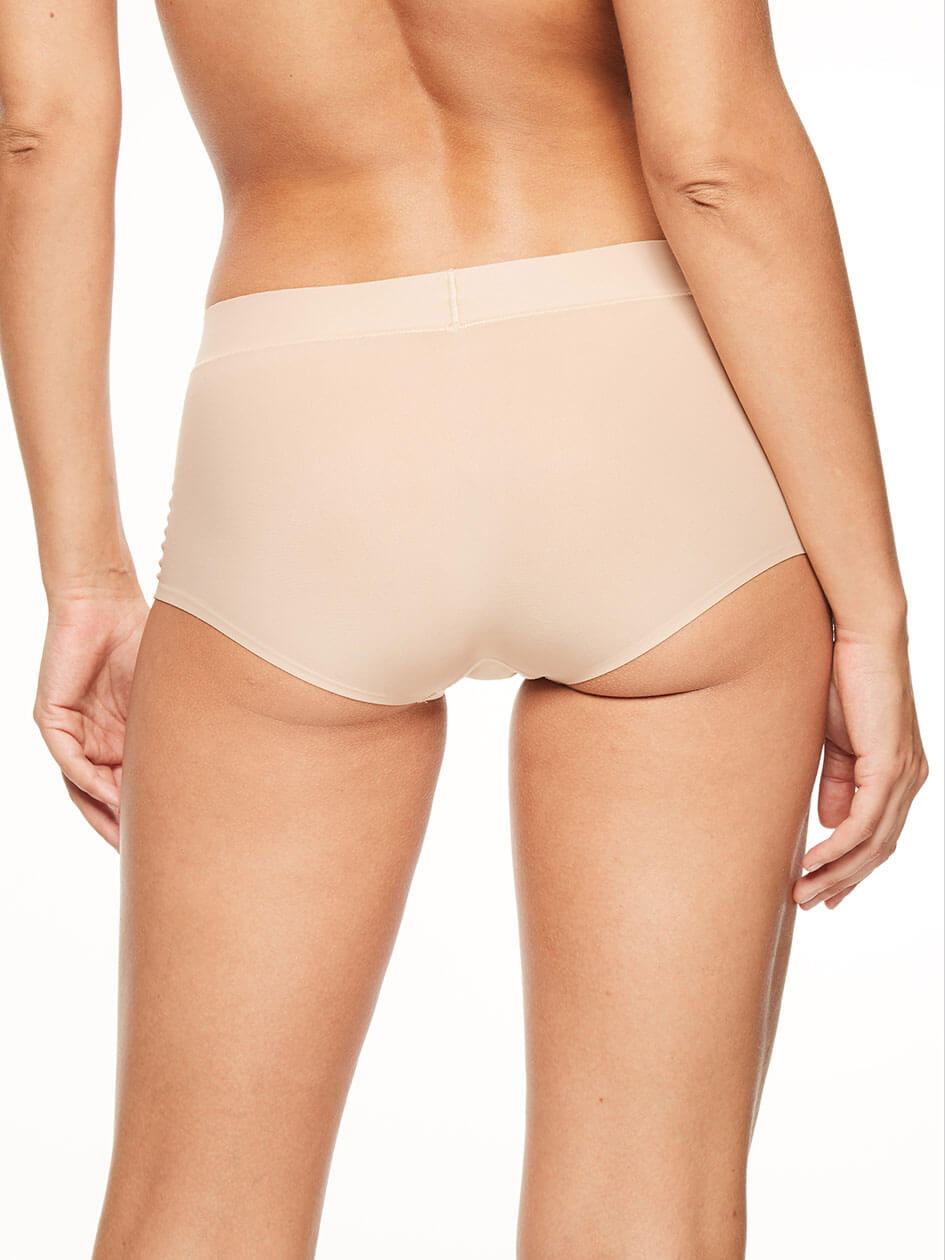 Beige Brown Chantelle SoftStretch Boyshort Women Briefs | QXR3725WD