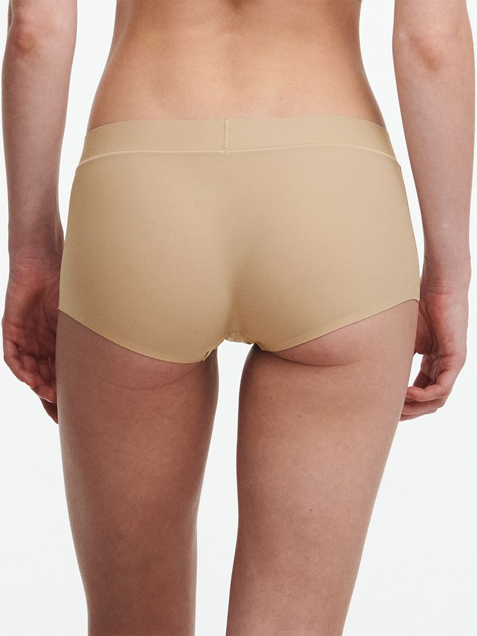 Beige Brown Chantelle SoftStretch Boyshort Women Briefs | QXR3725WD