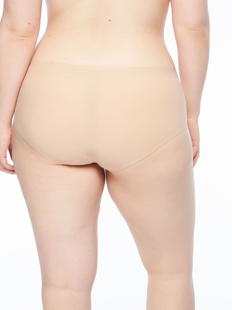 Beige Brown Chantelle SoftStretch Full Women Hipster Panty | ZLF1278TV