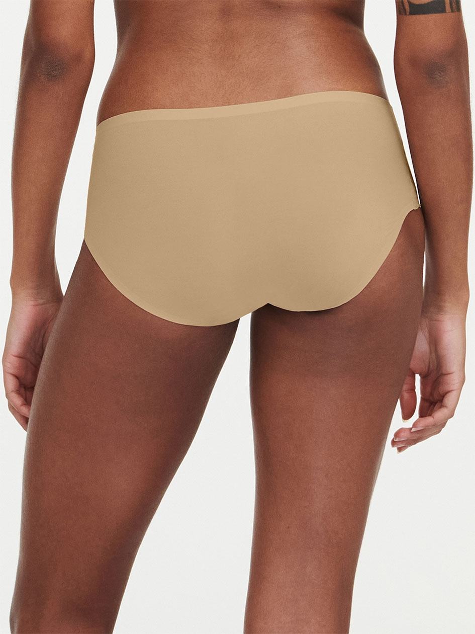 Beige Brown Chantelle SoftStretch Women Hipster Panty | WRU1359CN