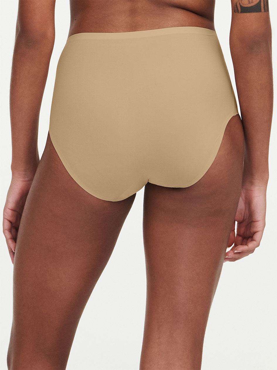 Beige Brown Chantelle SoftStretch Women Briefs | HCI4365VY