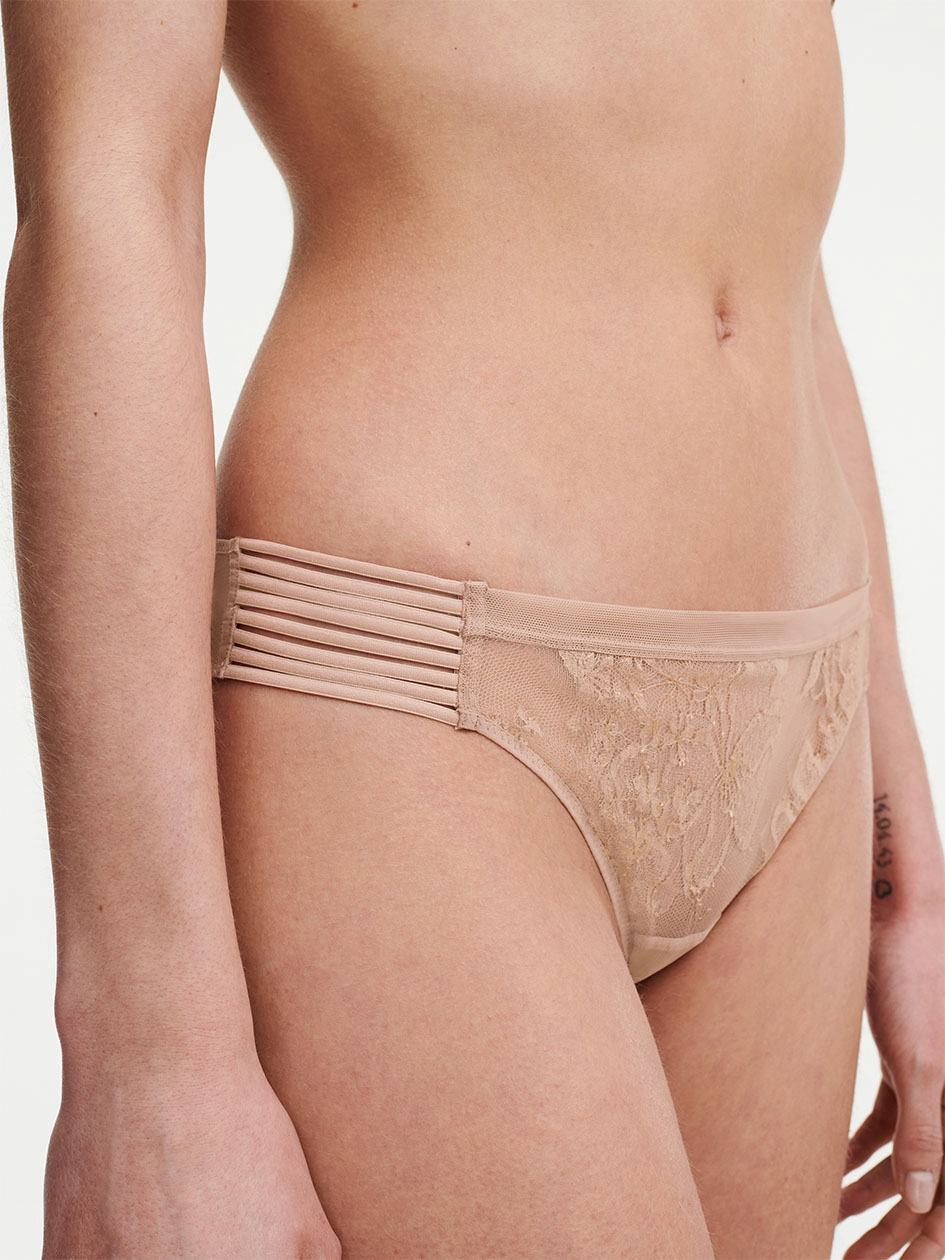 Beige Chantelle Impulse Women Thong Panty | BBO8816FV