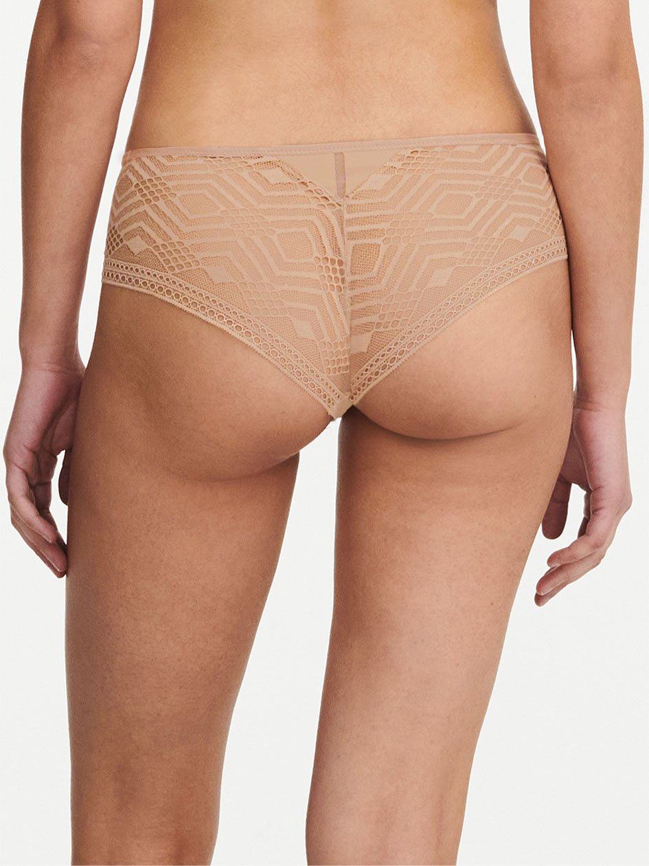 Beige Chantelle Ondine Women Hipster Panty | HEW885UA