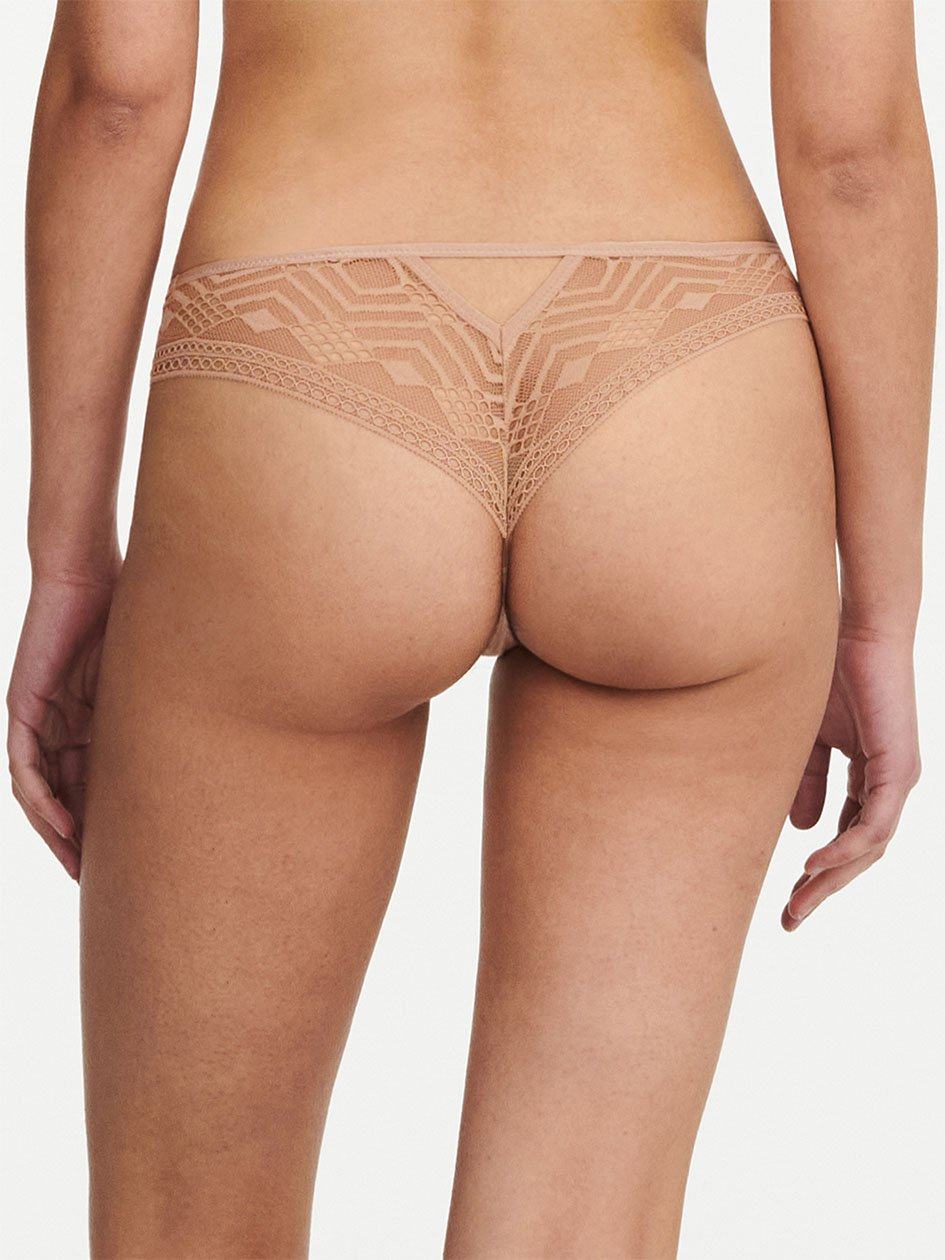 Beige Chantelle Ondine Women Thong Panty | NMH2197FK