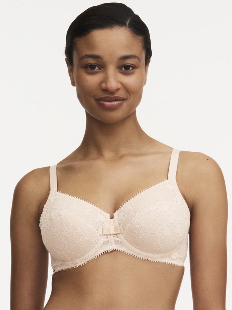 Beige Pink Chantelle Day to Night Full Coverage Women Unlined Bra | QCC5774YF