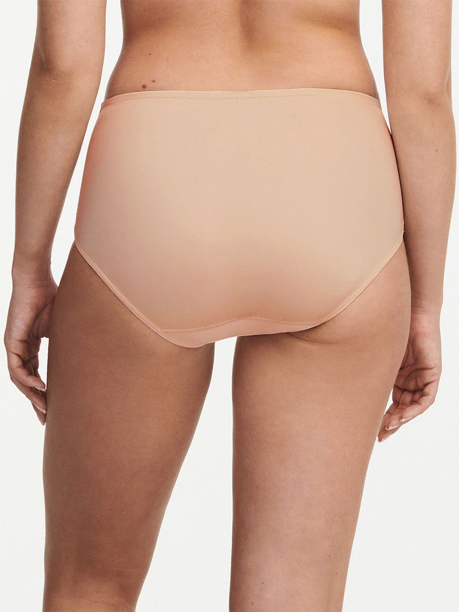 Beige Pink Chantelle Every Curve High Waist Women Briefs | KOW3419XI