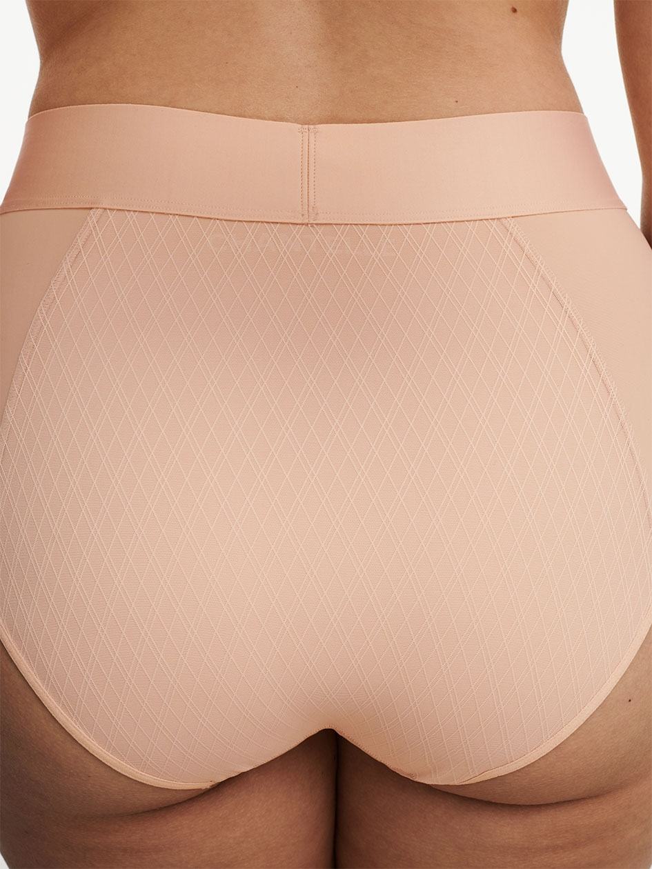 Beige Pink Chantelle Smooth Lines Light Control Women Briefs | KAL9529XJ