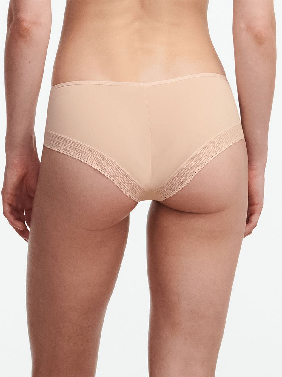 Beige Pink Chantelle True Lace Women Hipster Panty | AKX10043ID