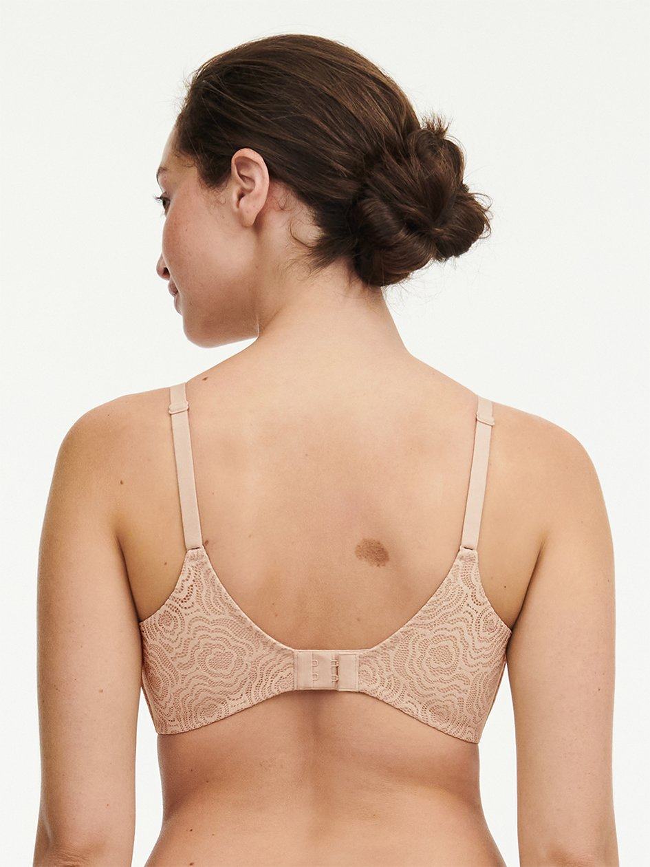 Beige Rose Chantelle C Jolie Wirefree Women T-Shirt Bra | JBP2690BB