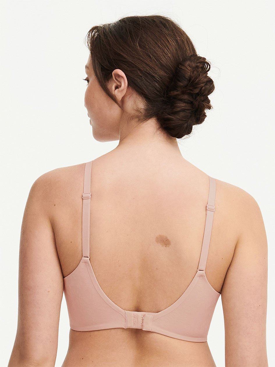 Beige Rose Chantelle Comfort Chic Back Smoothing Full Support Wireless Women Bras | ICZ551HT